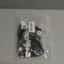 YAODHAOD Dog Shoes for Small Dogs, Puppy Dog Boots & Paw Protector for Winter Snowy Days, Anti-Slip Sole Dog Booties for Indoor Hardwood Floor 4PCS (Black, Size: 4)