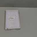 Velvet 7 Slots Ring Earrings Trays Showcase Display Jewelry Organizer (White)