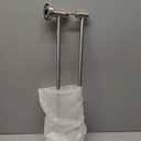 TocTen Double Bath Towel Bar - Thicken SUS304 Stainless Steel Towel Rack for Bathroom, Bathroom Accessories Double Towel Rod Heavy Duty Wall Mounted Towel Holder (Brushed,24IN) (Round 24 Inch)