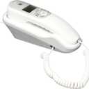 AT&T TR1909 Trimline Corded Phone with Caller ID, White (No Size)