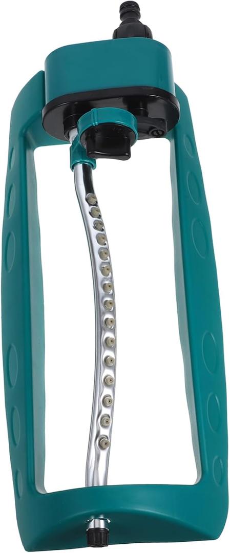 Rotating Water Sprinkler with Stable Base Durable Lawn Irrigation Tool for Efficient Garden Watering Swivel Design for Lawns and Gardens