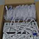 zouzai 12 Pack 4 Inch 5CCT Ultra-Thin LED Recessed Ceiling Light with Junction Box, 2700K/3000K/3500K/4000K/5000K Selectable, 9W Eqv 80W, Dimmable, led can Lights - ETL and Energy Star Certified