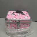 Hododou Jewelry Box for Girls Unicorn Jewelry Organizer with Drawer & Mirror, Unicorn Style Lockable Storage Case for Kid or Little Girls Jewelry and Hair Accessories