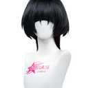 OSIAS Jane Doe Wig Long Black to Red Gradient Synthetic Heat Resistant Hair