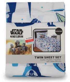 Star Wars The Mandalorian Twin Sheet Set 3pc