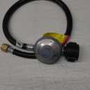 5 Feet Propane Regulator with Hose, Universal Gas Grill Regulator and Hose for Blackstone 28''/36'' Griddle, for Weber Grill, Heater, Fire Pit Table and Most LP Gas Grills, Etc.