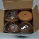 Chair Leg Floor Protectors Chair Leg Protectors for Hardwood Floors Felt Silicone Caps Strengthen Bottom Protection Anti-Scratch Reduce Noise 32 Pack Clear Round Large Fit 1-3/16" to 1-5/8" (30-40mm)