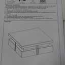 Linique Modern Square Storage Coffee Table with 4 Drawers for Living Room, White