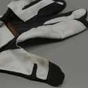 Copper Tech Gloves Men's Golf Glove Left (Medium-Large, White/Grey)