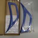 Voodonala for Jeep JL Side Air Conditioning Vent Outlet Decoration Trim for 2018-2026+ Jeep Wrangler JL JLU Gladiator JT Trunk 4xe, Blue