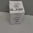 Getstar Ceramic Butter Dish with Acacia Lid for Countertop, Silicone Sealing, Farmhouse Kitchen Counter Decor, Large Butter Keeper Container (6.5x4)