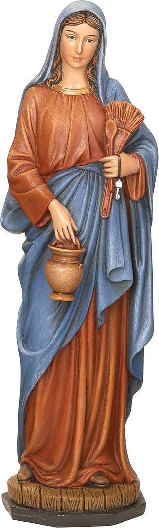 Joseph's Studio by Roman Kitchen 6" H Madonna Figure, Religious Tabletop Statue, Renaissance Collection Home Décor