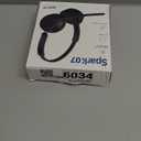 Wireless Headset with Mic for Work, Bluetooth 5.4 Headphones with AI Noise-Canceling Mic for Clear Calls, Wireless Headsets with Mic Mute & USB A/C Dongle for PC, Computer, Laptop, Black