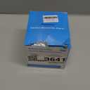 3 Pack Carbon Monoxide detectors, co Detector, Carbon Monoxide Alarm Detector Battery Powered with LCD Display, Carbon Monoxide Detector, UL2034 Standards, for Home