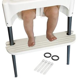Amazon.com : White IKEA High Chair Foot Rest, Compatible with Antilop Chairs | Adjustable, Reversible & Non-Slip Footrest for IKEA Chair - Made with Durable Polypropylene - Antilop Accessories : Office Products