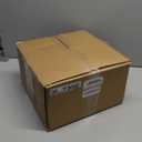 PAKEDANDUN Solar Pillar Light Outdoor, Modern Post Light Dusk to Dawn IP54 Waterproof Solar Column Cap Lights LED 3000K Deck Lantern Lamp for Patio Garden Decoration with E26 Bulb(11.8"x11.8",Grey)