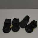 XSY&G Dog Boots,Waterproof Dog Shoes,Dog Booties with Reflective Rugged Anti-Slip Sole and Skid-Proof,Outdoor Dog Shoes for Medium to Large Dogs 4Pcs-Size7