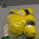 4-Pack Chunky Yarn for Crocheting Blankets & Big Projects - 14oz/ 152.8yd Total, Ultra Soft & Bulky Chenille Yarn, Perfect for Blankets, Amigurumi, Vivid Yellow