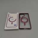 Phone Case Compatible with Samsung, Transparent Color with Camera Protection and Magsafe Wireless Charging (Burgundy, Samsung Galaxy S25 Ultra)