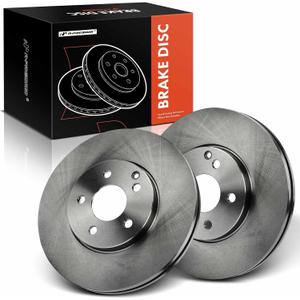 A-Premium 11.96 inch (303.9mm) Front Vented Disc Brake Rotors Compatible with Select Mercedes-Benz Models - E320 2004-2005, E350 2006-2009, 2-PC Set