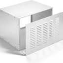 Geelin 26" X 16" Wall Sleeve with Exterior Ventilation Grille Includes Condensate Drain Kit, Insulated Metal Sleeve Packaged Terminal Air Conditioner Compatible with PTAC and PTHP