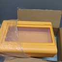 Desk Organizer with Drawers, Stackable Storage Drawers with Compartments Desktop Organization for Office Supplies, Makeup, Pencils, Tape, Erasers, Paperclips, Chargers (4 Pack) (Orange+Green+Yellow+Grey)