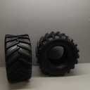 2 pcs 18X9.50-8 Lawn Mower Tires, Natural Rubber Turf Tire for Riding Lawn Mowers Garden Tractors Golf Cart Farm Equipment | 6 Ply Tubeless | 1040lbs Capacity