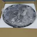 12-Inch Flush Mount Ceiling Light, Modern Farmhouse Style with Hammered Glass Shade, Oil Rubbed Bronze Finish, Ideal for Living Room, Bedroom, or Dining Room  Model CKCL4822-2W-HGORB