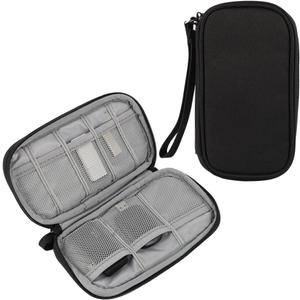USB Flash Drive Holder Organizer Compact Electronics Travel Pouch Shockproof Bag Lightweight for Backpack Protect Your Devices