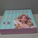 High-Speed 5 in 1 Hair Styler with Auto Curling Iron, Straightener & Volumizing Hot Air Brush |Fast Drying Ionic Blowout, No Heat Damage | Travel & Home Styling Tool (Pink)