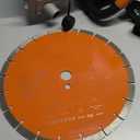 Evolution R12DCT 12 Inch Concrete Saw with Water Fed Dust Suppression (Aka Angle Grinder, Cut Off Saw, Masonry) Electric, No Gas, 4-1/2" Cut - Incl Premium Diamond Blade (Formerly R300DCT+)