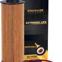 Premium Guard Extended Life Oil Filter up to 10k Miles PG99256EX | Fits 2019-2025 BMW X5, X7, 2018-2024 X3, 2017-2025 540i xDrive, 2020-2025 X6, 2016-2025 740i, 2020-2025 Toyota GR Supra