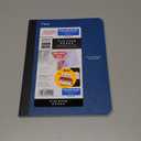 Five Star Composition Notebook, College Ruled Comp Book, Writing Journal, Lined Paper, Home School Supplies for College Students & K-12, 100 Sheets, 9-1/2" x 7-1/2", Blue (72263)