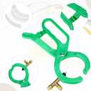 3 in 1 Side Mount Can Tap Valve R134A R12 with Tank Adapters and Valve Core Remover Tool, 1/4'' SAE 1/2'' Thread R134A Refrigerant Dispenser Kit for Car Refrigerant Manifold System (Green)