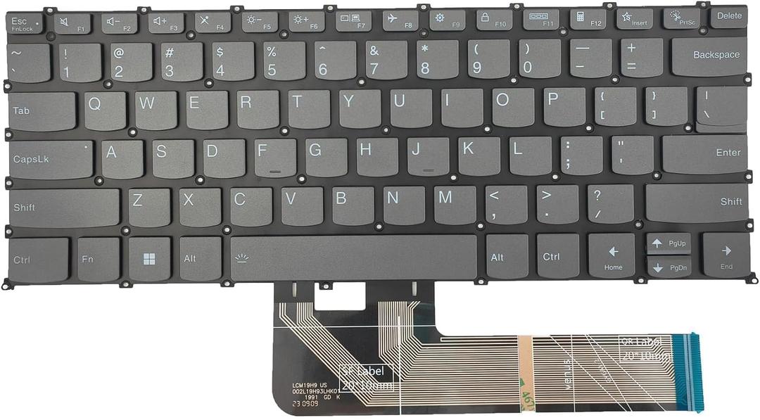 Replacement Backlight Keyboard for Lenovo ideaPad 5-14ITL05 ideaPad 5-14IIL05 ideaPad 5-14ARE05 ideaPad 5-14ALC05 Flex 5-14ARE05 Flex 5-14IIL05 Flex 5-14ITL05 Flex 5-14ALC05 Laptop US Layout