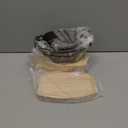 4 Sets Mini Cast Iron Skillet with Wooden Base Small Cast Iron Plates Skillet Round Fajita Plate Hot Steak Pot Dish for Kitchen Restaurant Barbecue(6.3 Inches)