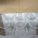 Devilfire 12Pcs Glass Cylinder vases for Centerpieces, 6 Inches Tall Flower Vases Wedding Decorations,Bulk Cylinder Flower& Plant Vases,Hurricane Candle Holder for Table Shelf, Party.