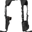 ELVO Shoulder Holster, Adjustable Vertical Gun Holster with Double Magazine Pouch, Universal Concealed Carry Holster for Most Kinds of Pistols