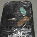 BAGSMART Travel Toiletry Bag for women, Portable Hanging Hook Makeup Bag Organizer, Waterproof Makeup Cosmetic Bag, for Full-Size Accessories, Toiletries,Black (Large)