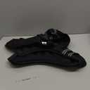 ZELUS Weighted Vest, 8lb Weight Vest with Reflective Stripe for Workout, Strength Training, Running, Fitness, Muscle Building, Weight Loss, Weightlifting (Black)