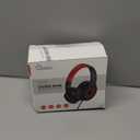 ELECDER i45 On-Ear Headphones with Microphone - Foldable Stereo Bass, Portable Wired Headphones with No-Tangle 1.5M Cord, 3.5MM Jack for School/Kids/Teens/Smartphones/Travel/Tablet - Blue