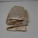 jinchan Embroidered Floral Curtains for Living Room 63 Inch Length Faux Silk Curtains Taupe Grommet Top Flower Patterned Drapes Light Filtering Window Curtain Set 2 Panels