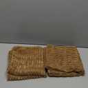 MIULEE Pack of 2 Corduroy Decorative Throw Pillow Covers 20x20 Inch Soft Boho Striped Pillow Covers Modern Farmhouse Home Decor for Sofa Living Room Couch Bed Brown