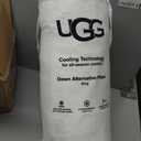 UGG Danielle Cooling Pillow King Size Hypoallergenic Down Alternative Luxury Hotel Bed Pillow for Stomach Back or Side Sleeper with Machine Washable Cover, 20-inch x 36-inch, White