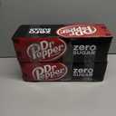 2 x DR PEPPER ZERO SUGAR - 12 OZ, 12 PK