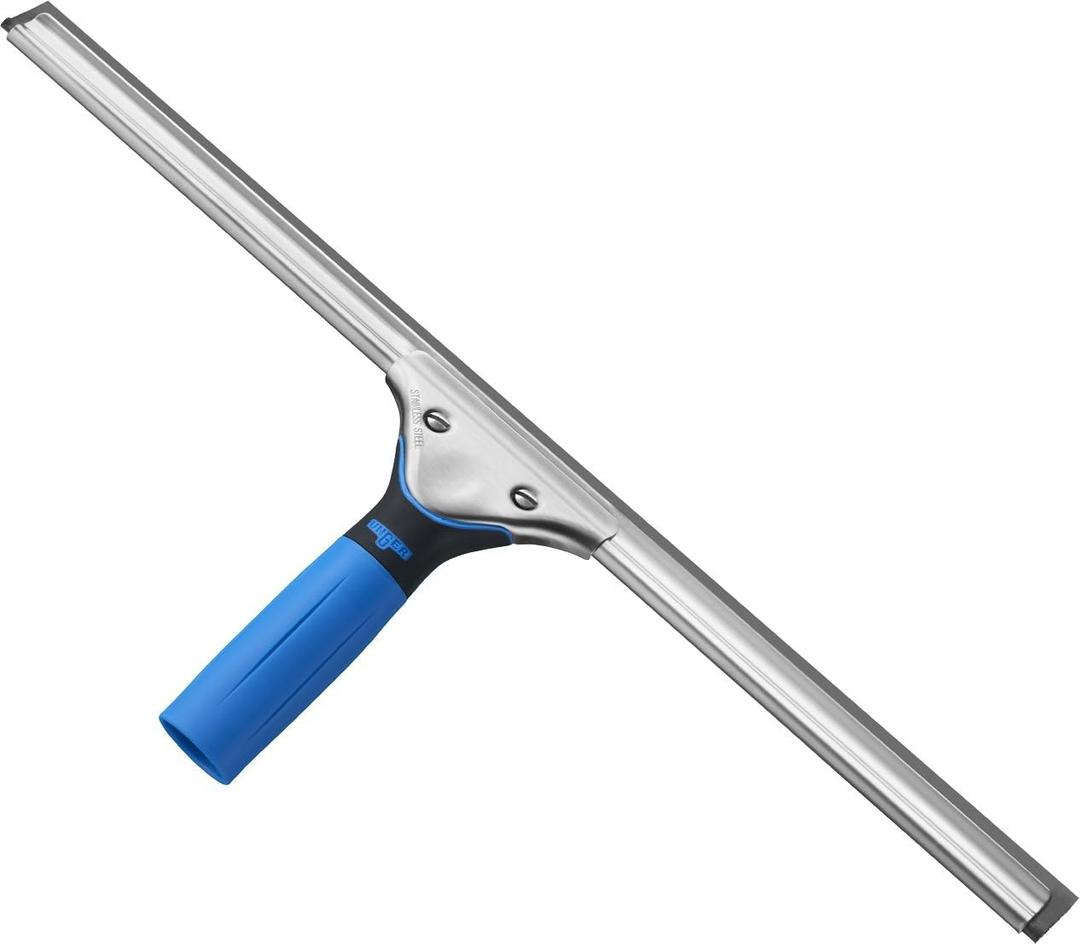 Unger Professional 18 Performance Grip Window & Glass Cleaning Squeegee - Cleaning Supplies, Squeegee for Window Cleaning, Streak Free Results, Clean Large Windows