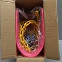 AGPTEK Swing Set, Seat with 66 Inch Anti-Rust Chains Thermoplastic Coated, Support 250lb, Cushion Accessories Replacement with Snap Hooks for Outdoors, Playground, Jungle & Gym - Pink