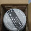 Good Morning Sexy Beast - 16 Oz Stoneware Huggable Coffee Cup Mug (Gray)