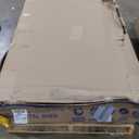 Suncast 70 Cu Ft Stow-Away Horizontal Outdoor Shed - Small Outdoor Storage Shed, Lockable & Weatherproof Resin Plastic, Fits Two 96-Gallon Trash Cans, Bikes, Lawn Mowers, or Garden Tools, Peppercorn, Gray 