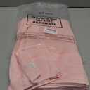 VitalCozy 4 Pcs Blush Pink Decorative Hand Towels for Bathroom Wavy Striped Jacquard Towels 14x29 Inch 100% Cotton Soft Absorbent Decorative for Bathroom Kitchen Gift for Festival